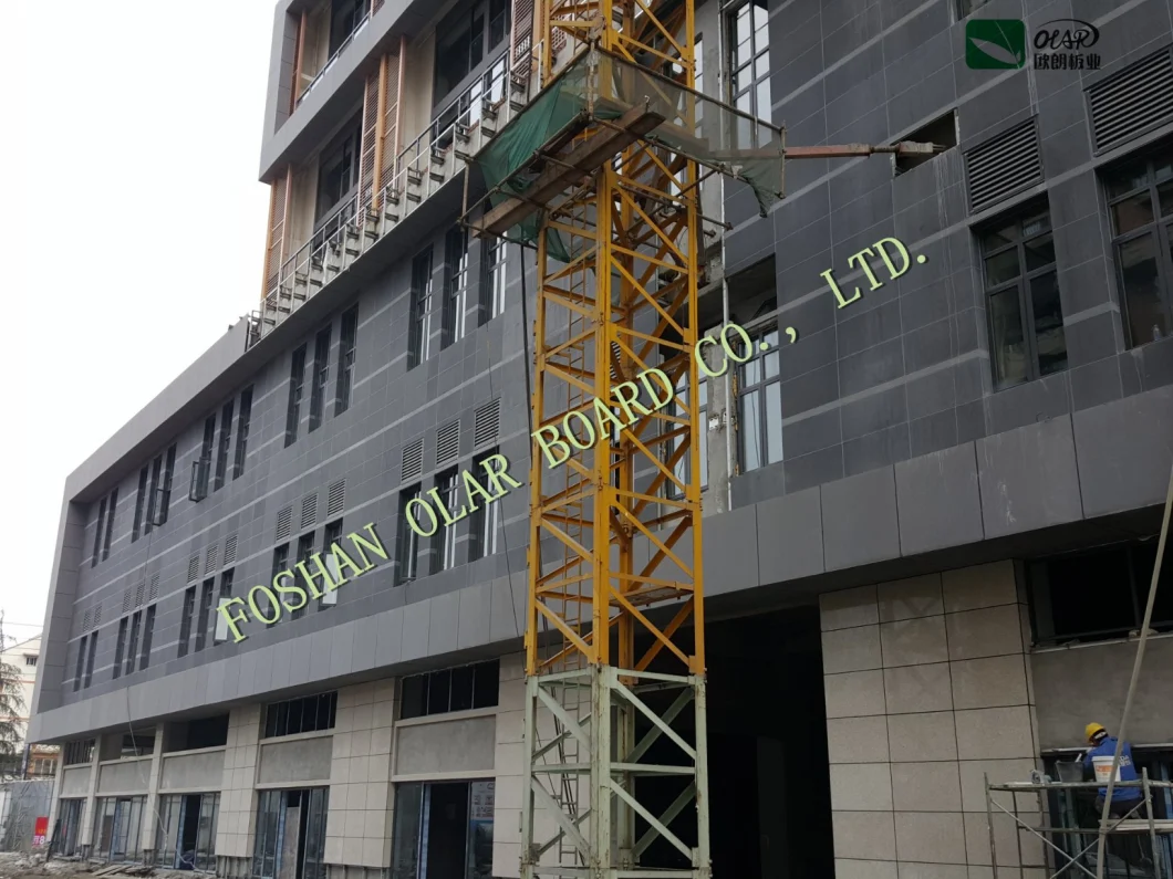 Fiber Cement Board Lightweight Waterproof Exterior Wall Panel Cladding